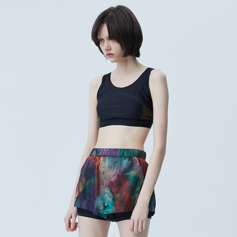 JNBY/江南布衣20夏新品背心撞色拼接运动上衣女5J9001720